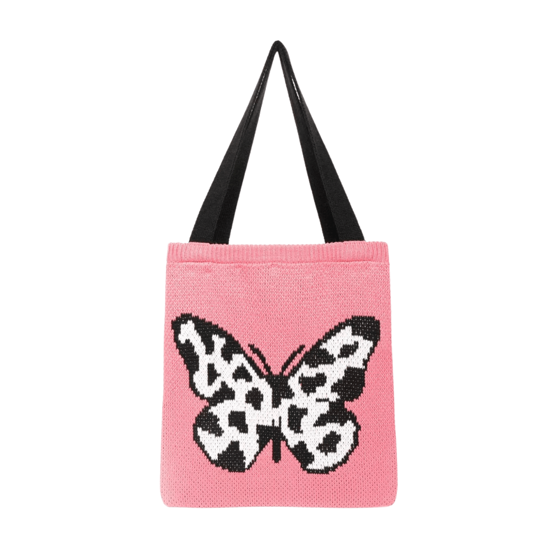 LayAura 1 CUTE KNITTED TOTE BAG