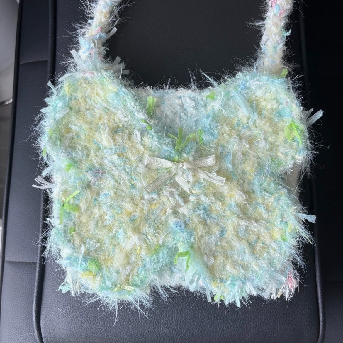 LayAura 5 FLUFFY HANDMADE BUTTERFLY BAG
