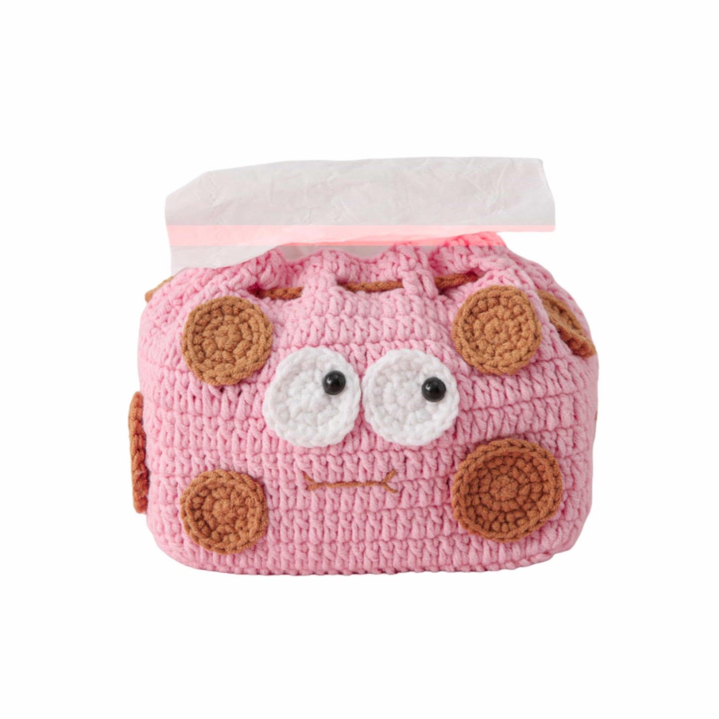 LayAura CUTE CROCHET TISSUE COVER