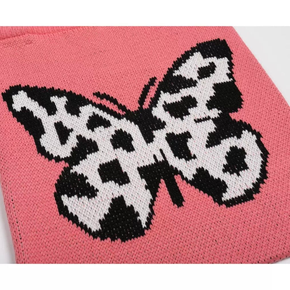 LayAura CUTE KNITTED TOTE BAG