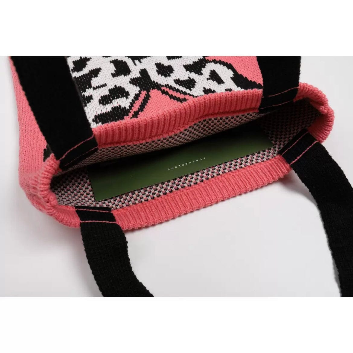 LayAura CUTE KNITTED TOTE BAG