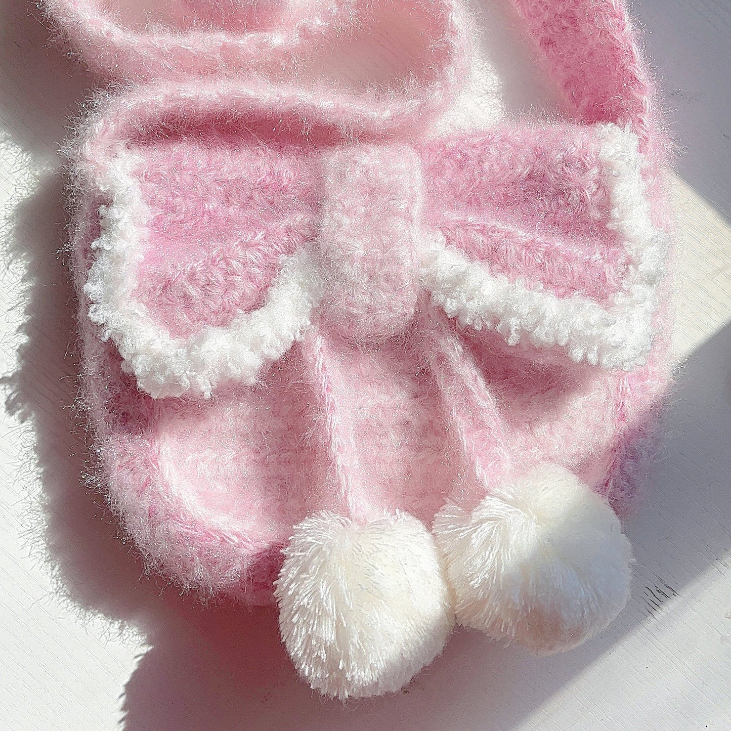 LayAura HANDMADE CROCHET BOW BAG