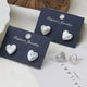 LayAura HEART-SHAPED BAROQUE PEARL EARRINGS