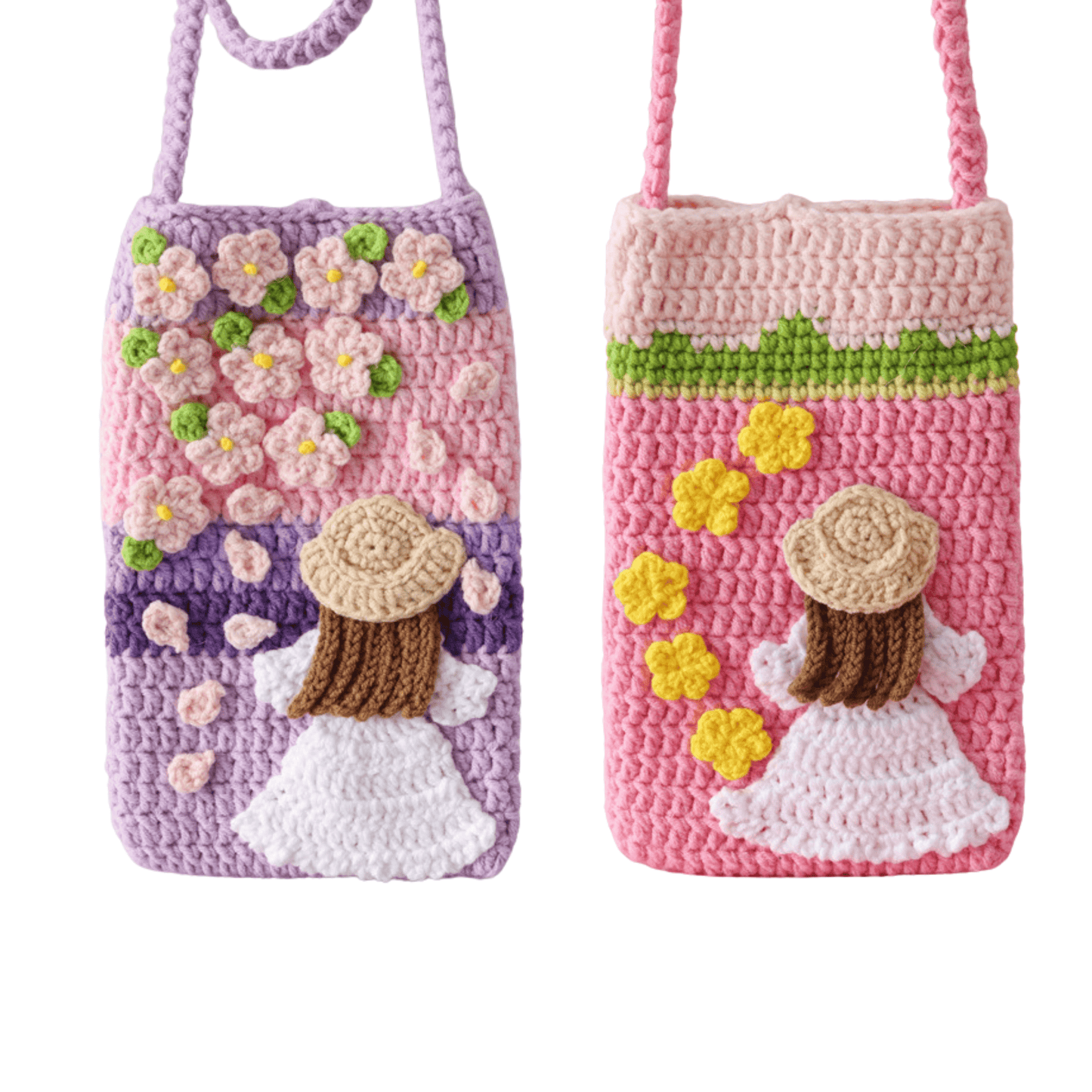 LayAura PASTORAL GIRL CROCHET BAG