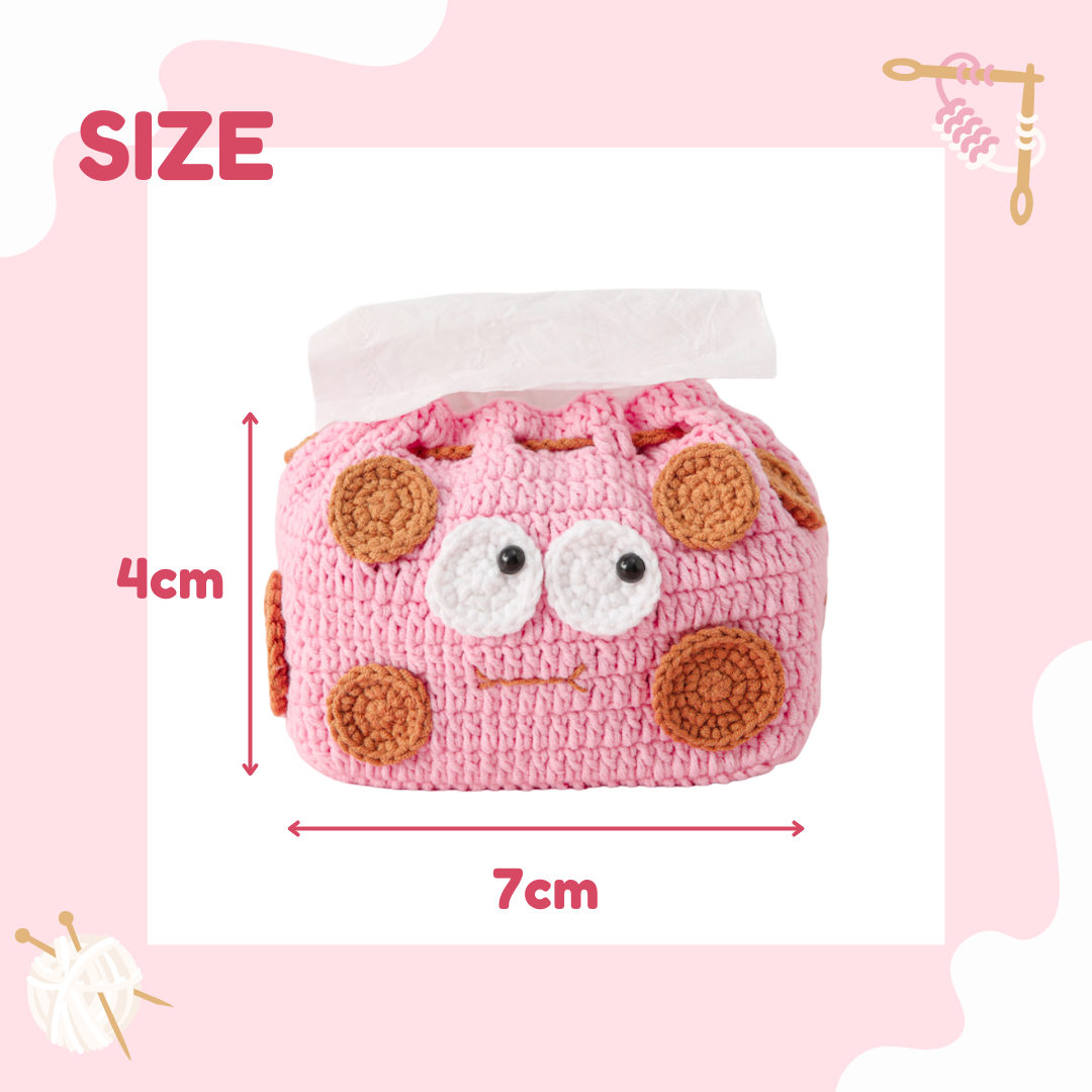 CUTE CROCHET TISSUE COVER