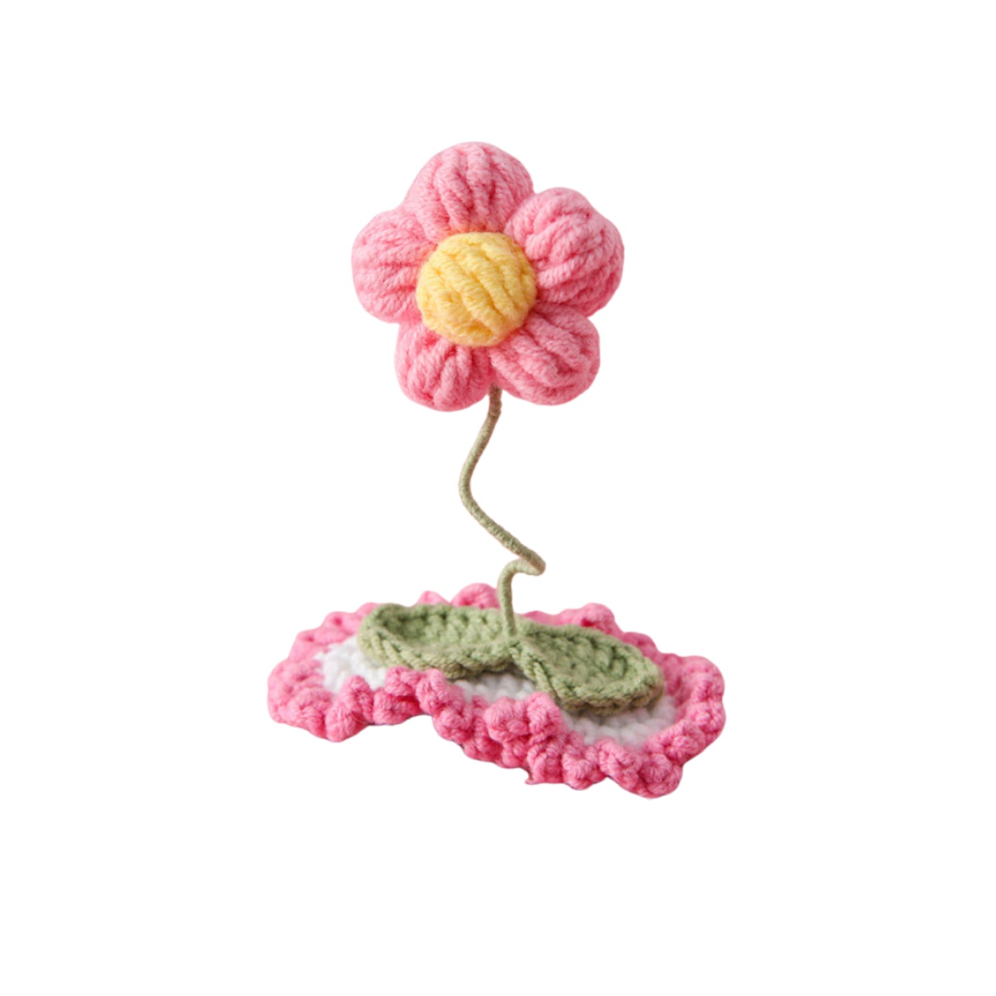 Flower Crochet Hairpiece