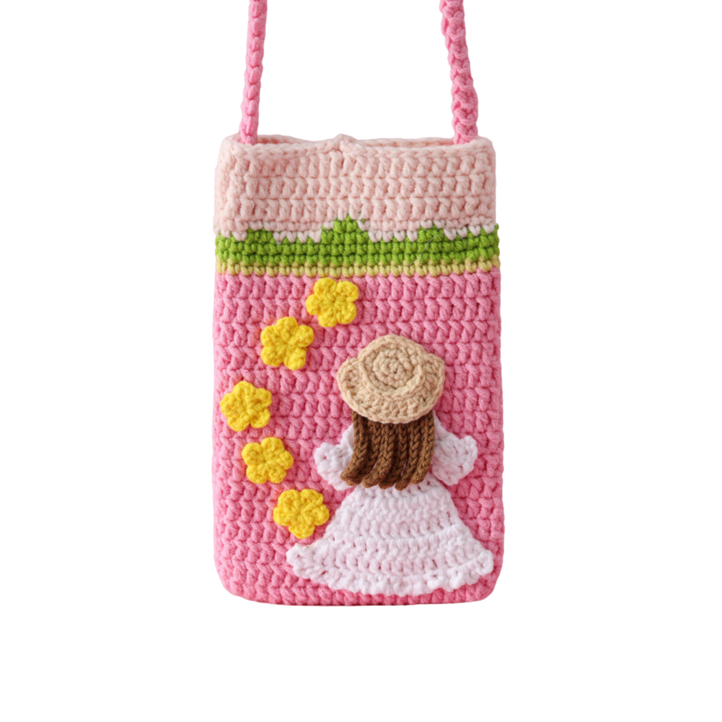 PASTORAL GIRL CROCHET  BAG