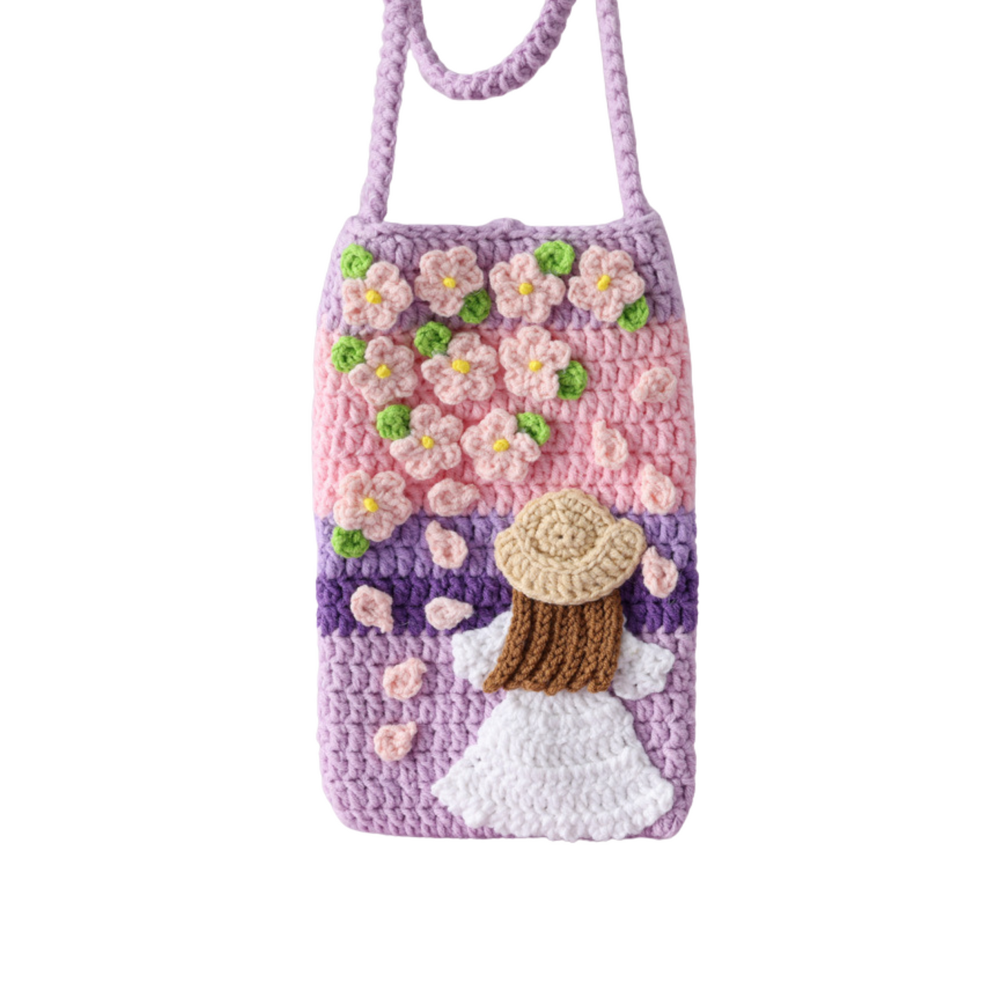 PASTORAL GIRL CROCHET  BAG