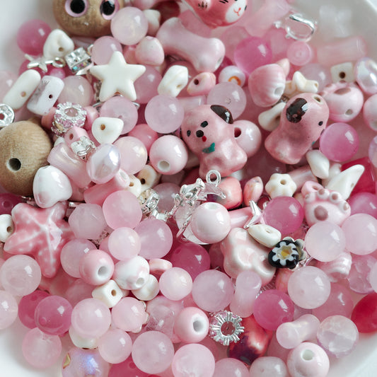 PINK DIY BEAD KIT