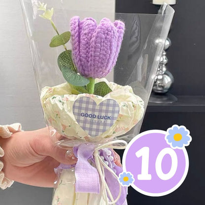 LayAura 10.Purple tulips BUY 3 GET 2  FREE