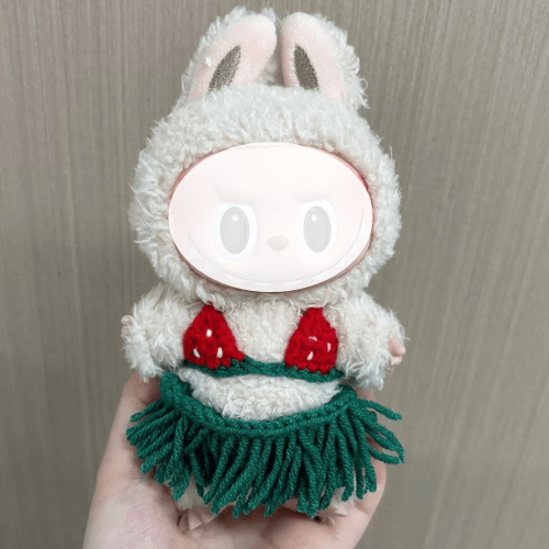 LayAura 5-PIECE CROCHET BIKINI SET – DOLL CLOTHES ONLY