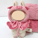 LayAura CROCHET PIGGY OUTFIT FOR 17CM DOLLS