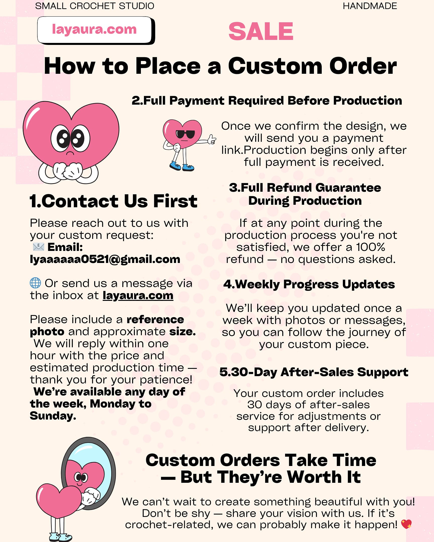 LayAura CUSTOM ORDER