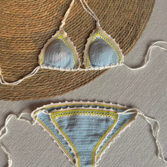 LayAura HANDMADE CROCHET BIKINI SET