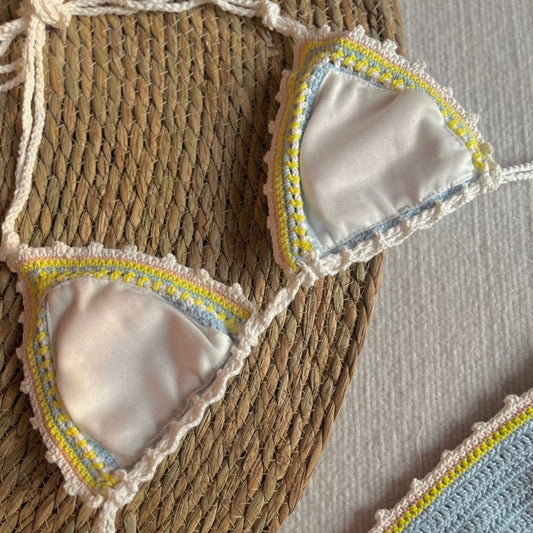 LayAura HANDMADE CROCHET BIKINI SET