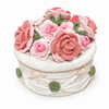LayAura Handmade Crochet Cake Box