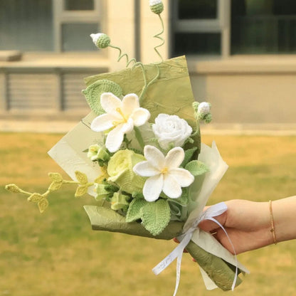 LayAura HANDMADE CROCHET FLOWER BOUQUET