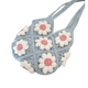 LayAura HANDMADE CROCHET FLOWER SHOULDER BAG