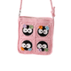 LayAura HANDMADE PINK CROCHET BAG