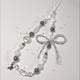 LayAura STARLIGHT CRYSTAL BEADED PHONE CHARM