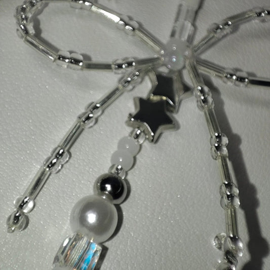 LayAura STARLIGHT CRYSTAL BEADED PHONE CHARM