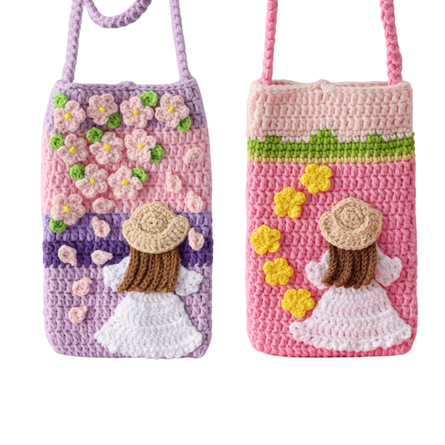 PASTORAL GIRL CROCHET  BAG